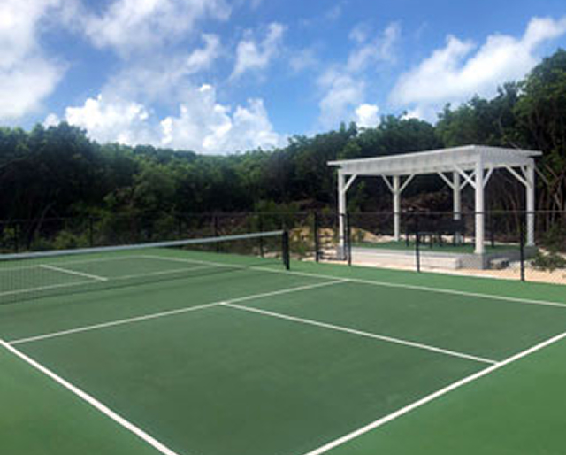 The Outdoor Amenities For Shared Activities